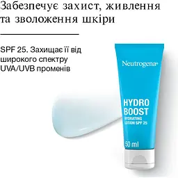 Зволожувальний крем для обличчя SPF 25 Neutrogena Hydro Boost 50 мл (90768400) - мініатюра 6