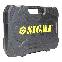 Набір інструментів Sigma насадок торцевих та с1/4" 1/2" 114 шт CrV (6003781) - мініатюра 3