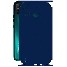 Защитная пленка StatusSKIN для Tecno Spark Go 2020 Корпус Винил Синий металлик