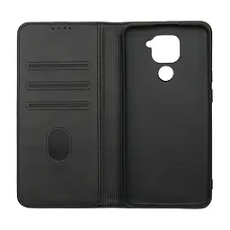 Чохол-книжка Premium Xiaomi Redmi Note 9 / Redmi 10x Black - мініатюра 2