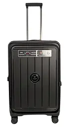 Валіза середня Airtex 253 TSA з розширенням Поліпропілен 63 л Чорний - мініатюра 7