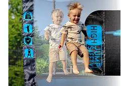 Батут із внутрішньою сіткою THUNDER OUTSIDE PRO 16FT 488 см Black/Blue - мініатюра 7