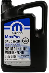 Моторна олива Mopar Maxpro SAE 5W-20 5 л (68518203AA) - мініатюра 2