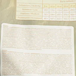Сухий корм для дорослих активних собак Carpathian Pet Food Active з куркою, скумбрією, 3 кг - мініатюра 3