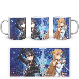 Кухоль GeekLand Sword Art Online Майстра меча онлайн Кіріто Асуна SAO 02.15 330 мл білий - мініатюра 4