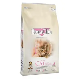 Сухий корм для котів BonaCibo Adult Cat Light&Sterilized із куркою, анчоусами та рисом 5 кг BC405680