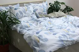 Комплект постільної білизни з компаньйоном TAG Tekstil S453 King Size (Євро maxi)