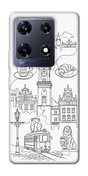 TPU чохол Demsky Lviv spirit для Infinix Note 30 Pro