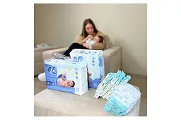Дитячі підгузки ILA Ultra delicate розмір 4 MAXI 9-14 кг, 50 штук в упаковці - мініатюра 2