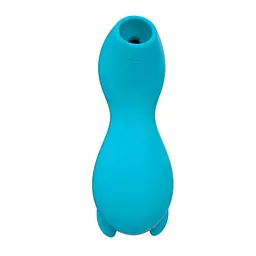 Вакуумний стимулятор клітора Sucking Vibrator (бірюзовий)