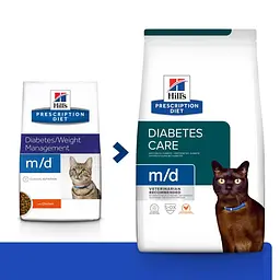 Сухий корм для котів Hill's Prescription Diet m/d при цукровому діабеті, 1,5 кг - мініатюра 3