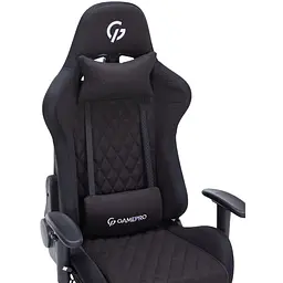 Ігрове крісло GamePro RGB Size L Fabric Black (GC700FB) - мініатюра 23
