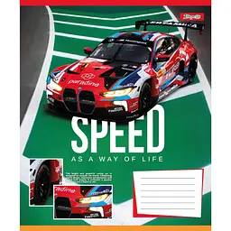 Набір зошитів 1 вересня Speed as a way of life А5, 12 аркушів 25 шт. (768011) - мініатюра 2
