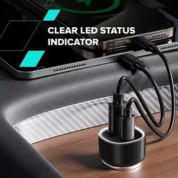 Зарядний пристрій Canyon 1xUSB + 1xUSB-C PD48W black (CNE-CCABR3AC) - мініатюра 9