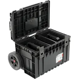 Ящик для інструментів Yato 52V S1 2 секції з органайзером на 2-х колесах 66x64.3x48.3 см (YT-09159) - мініатюра 2
