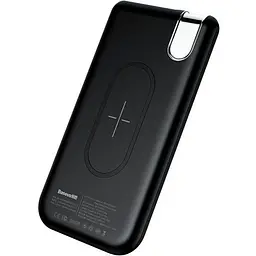 Портативна батарея Powerbank Baseus Thin Version Wireless Charger 10000 mAh PPALL-QY01 Black - мініатюра 4