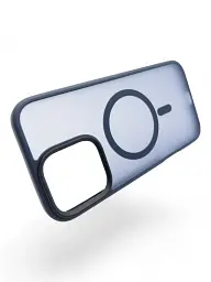 Чохол до мобільного телефона BeCover Metal Buttons Case (MagSafe) для Apple iPhone 16 Pro Blue (712097) - мініатюра 2