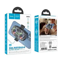 Кулер для мобільного GM36 Mustango mobile phone dual cooler Black - мініатюра 2