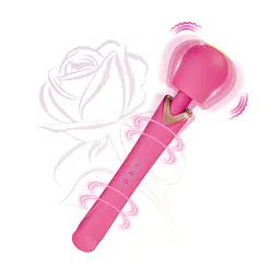 Вібратор B - Series Cute Perfect Wand 30 см (рожевий) - мініатюра 9