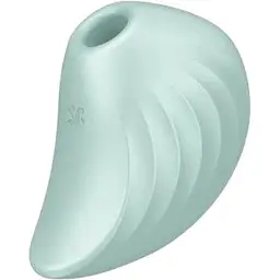 Вакуумний кліторальний стимулятор із вібрацією Satisfyer Pearl Diver М'ятний