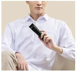 Машинка для стриження волосся Xiaomi ShowSee C4 Electric Hair Clipper чорна - мініатюра 9