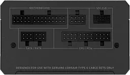 Блок живлення Corsair RM1000e ATX 3.1 1000W 80+ Gold (CP-9020297-EU) - мініатюра 5