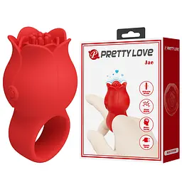 Віброкільце на палець PRETTY LOVE JAE, 10 vibration functions, Silicone ABS PRETTY LOVE BI-210336 102770