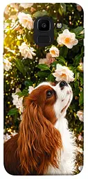 TPU чохол Demsky Flower spaniel для Samsung J600F Galaxy J6 (2018)
