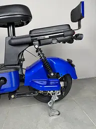 Електровелосипед EVOBIKE Nova S 500W 48V 12Ah з 2 сидіннями, корзиною та поворотниками, простий і надійний, для міста і села, синього кольору - мініатюра 20