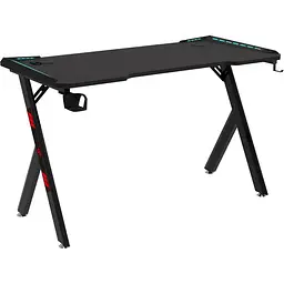 Комп'ютерний ігровий стіл GT Racer T-1249 Black [125865]