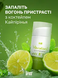 Рідкий вібратор Intt, 15 мл (лайм) - мініатюра 6