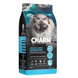 Сухий беззерновий корм для котів Charm North Atlantic Ocean Fish Чарм холістик, Північноатлантична риба 2 кг (1001522)