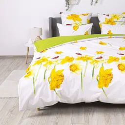 Комплект постільної білизни ТЕП Soft dreams Яскравий нарцис сімейний (2-03860_29567) - мініатюра 4