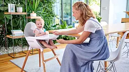 Стільчик для годування KinderKraft Fini Pink - мініатюра 6