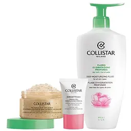 Набір для жінок Collistar Perfect Body: Скраб для тіла 150 г + Флюїд для тіла 400 мл + Крем для обличчя 15 мл - мініатюра 2