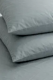 Комплект наволочок Ecotton 50х70 см із сатину 2 шт (арт. 17-4402 Natural Grey) сірий (24740)
