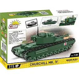 Конструктор Cobi Друга світова війна Танк Mk IV Черчилль, 315 деталей (COBI-2717) - мініатюра 2