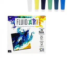 Набір креативної творчості "Fluid ART" FA-01-01-2-3-4-5, 5 видів FA-01-02