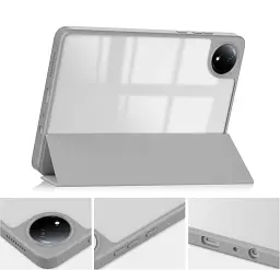Чохол до планшета BeCover Soft Edge TPU Xiaomi Redmi Pad SE 8.7" Gray Marble (712575) - мініатюра 4