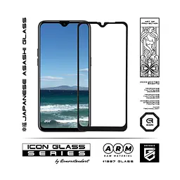 Захисне скло для Realme C2, Icon, 2.5D загартоване скло, повне проклеювання, глянсове, удароміцне, з олеофобним покриттям, сумісне з чохлами, міцність 9H, проста установка, ArmorStandart (ARM56298-GIC-BK) - мініатюра 2