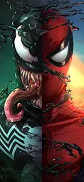 Дерев'яний фігурний пазл Venom X Spidey, А1, Картонна коробка 500+ елементів