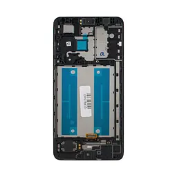 Дисплей для смартфона (телефону) Samsung Galaxy A01 CORE (2020), SM-A013, black (у зборі з тачскріном)(з рамкою)(Service Original)