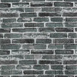 Декоративна 3D панель самоклейка 700х770х5мм Цегла сіра Катеринославська (042) SW-00000039