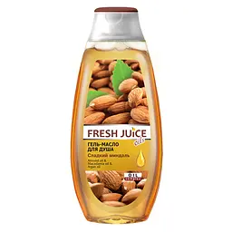 Гель-масло для душа Fresh Juice Sweet Almond, 400 мл