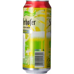 Cумiш пива з соком Schofferhofer пшеничне лимон 0.5 л - мініатюра 3