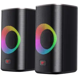 Колонки ігрові Havit HV-SK212SE USB RGB Stereo black (HV-SK212SE) - мініатюра 2