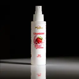 Інтимний гель-лубрикант - MyLove Taste Slide Sensitive Strawberry, 100 мл - мініатюра 3