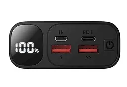 Портативна батарея BWOO 20000 mAh PD+QC 3.0 Black - мініатюра 2