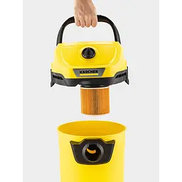 Пилосос Karcher 1400 Вт EU 1000 Вт/AIR200 Вт 17 л - мініатюра 3