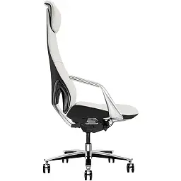 Офісне крісло GT Racer X-808 (ZP-03, ZP-01), чорно-біле (X-808 White/Black (ZP-03, ZP-01)) - мініатюра 3